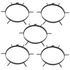 vidaXL Lawn Aerator Clamp with Spikes 5 pcs Diameter 11.8"
