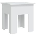 vidaXL Coffee Table White 40x40x42 cm Engineered Wood
