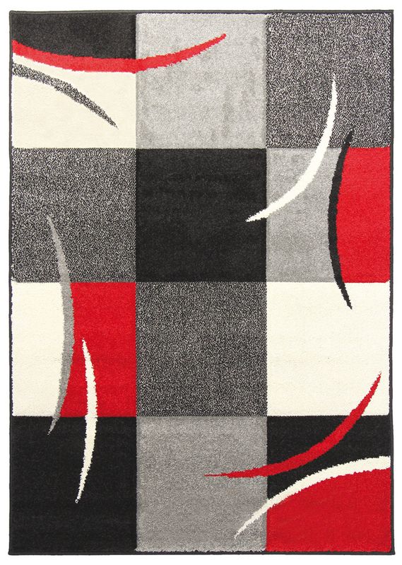 Oriental Weavers, Rug Portland 3064 PH2 V, 160x235, red, corridor / hall