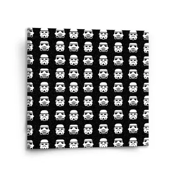 Sablio Obraz Star Wars Stormtrooper Pattern - 110x110 cm