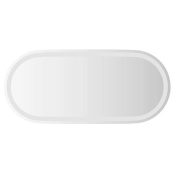 vidaXL LED Bathroom Mirror 31.5"x13.8" Oval