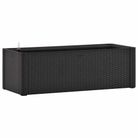 vidaXL Garden Raised Bed with Self Watering System Anthracite 39.4"x16.9"x13"