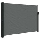 vidaXL Retractable Side Awning Anthracite 140x500 cm