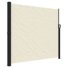 vidaXL Retractable Side Awning Cream70.9"x236.2"
