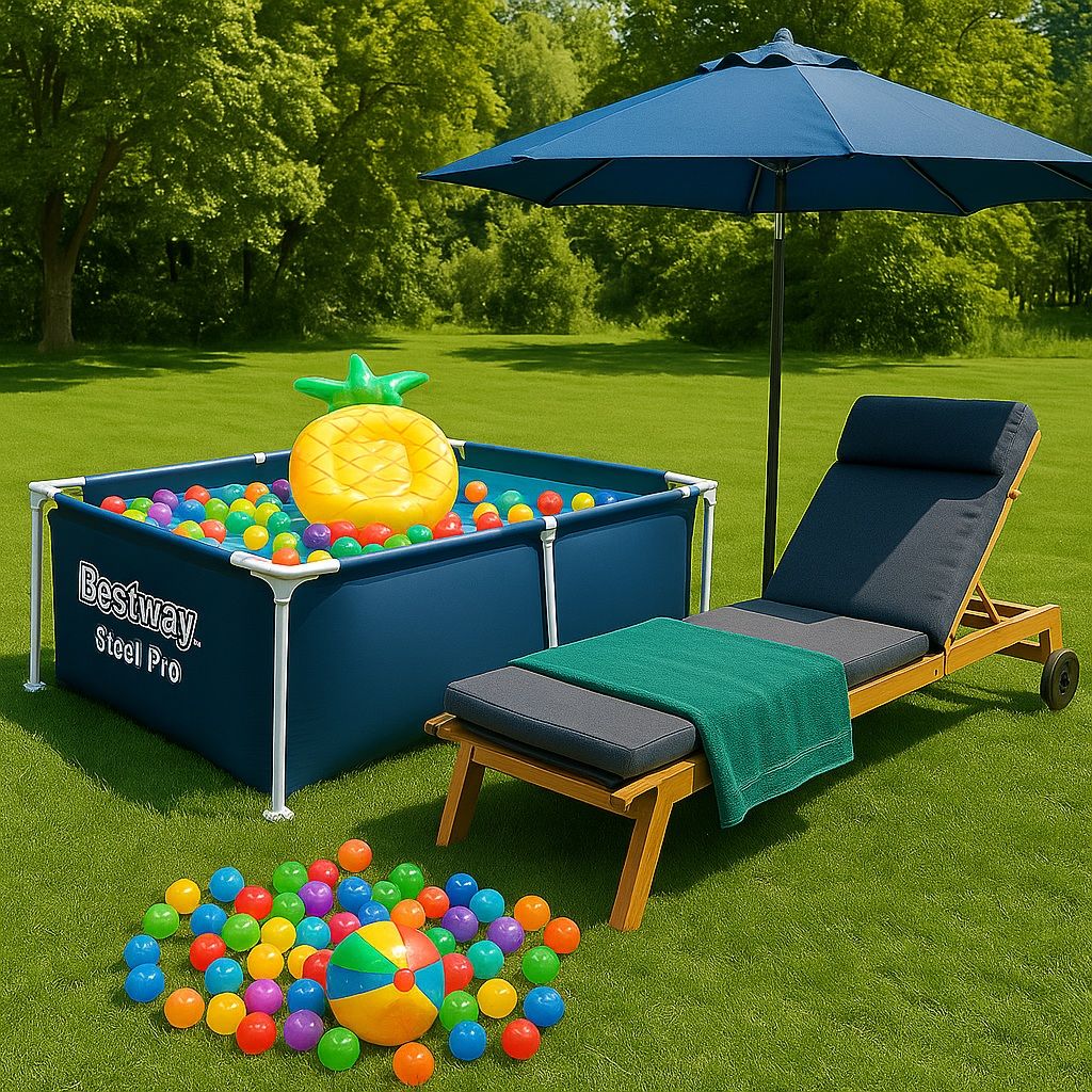 Summer modern garden