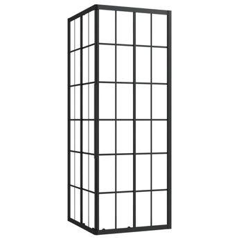 vidaXL Shower Cabin ESG 31.5"x31.5"x70.9"