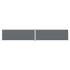 vidaXL Retractable Side Awning Anthracite 180x1000 cm