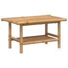 vidaXL Coffee Table 27.6"x15.7"x13.8" Bamboo