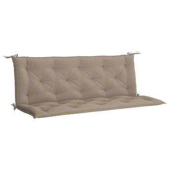 vidaXL Garden Bench Cushion Taupe 59.1"x(19.7"+19.7")x2.8" Oxford Fabric