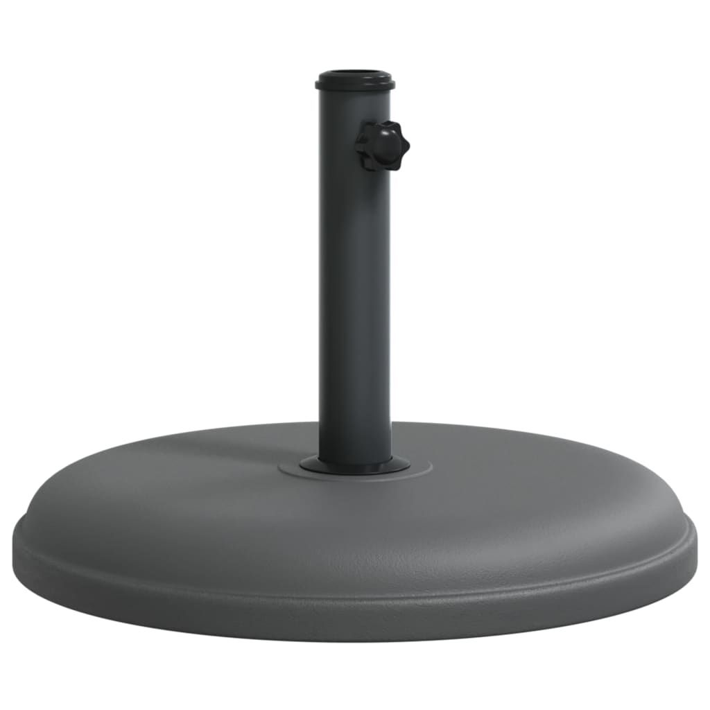 vidaXL Parasol Base for Ã1.3"/1.4"/1.5" Poles 33.1 lb Round