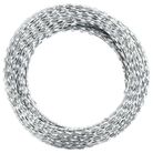 vidaXL Razor Wire Helical Wire Roll Galvanized Steel 328.1'