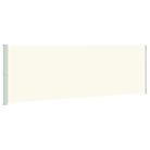 vidaXL Patio Retractable Side Awning 200x600 cm Cream