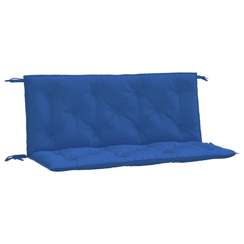 vidaXL Garden Bench Cushions 2pcs Blue 120x50x7cm Oxford Fabric