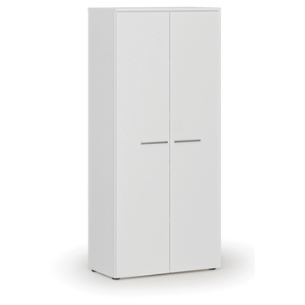 Šatní skříň s výsuvem PRIMO WHITE, 800 x 420 x 1781 mm, bílá