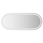vidaXL LED Bathroom Mirror 35.4"x15.7" Oval