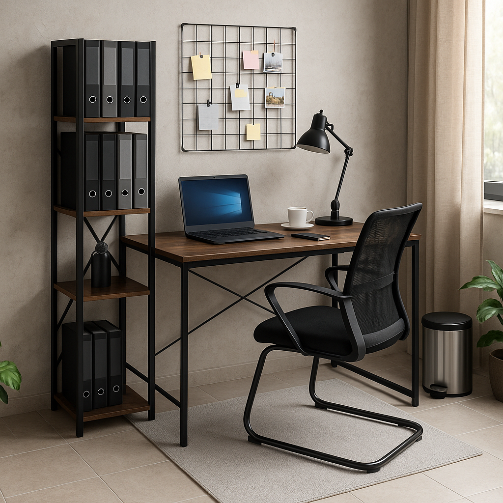 Industrial Workshop in black