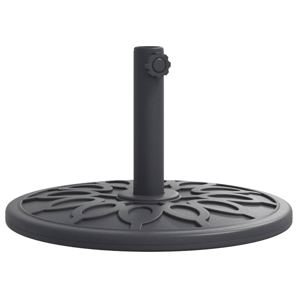 vidaXL Parasol Base for Ã1.5"/1.9" Poles 26.5 lb Round