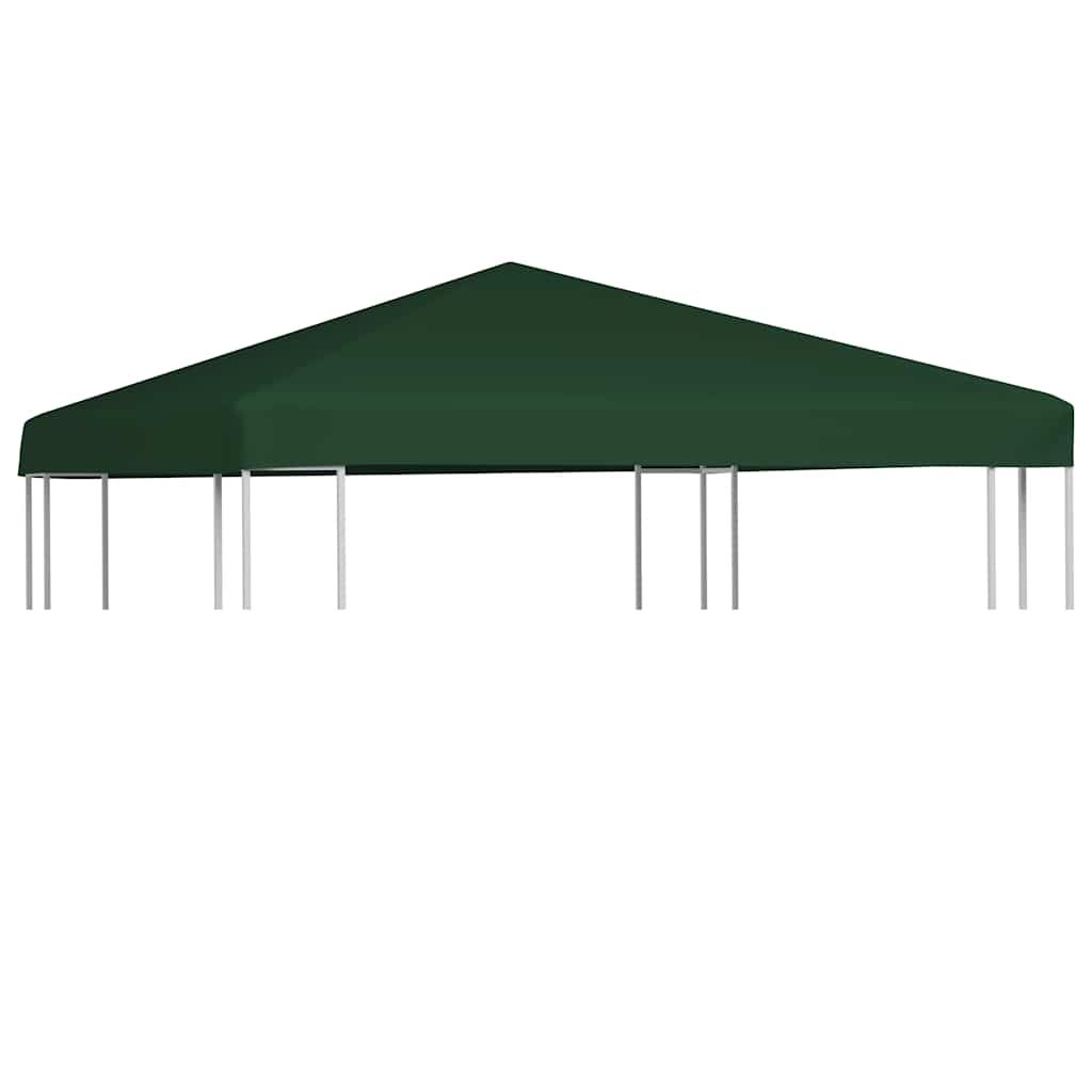 vidaXL Gazebo Top Cover 1 oz/ftÂ² 9.8'x9.8' Green