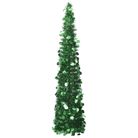 vidaXL Pop-up Artificial Christmas Tree Green 5 ft PET