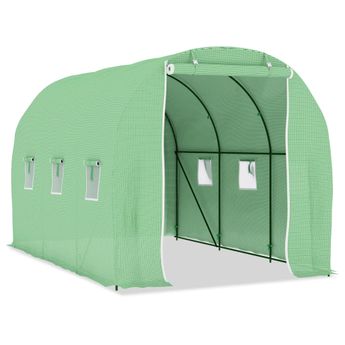vidaXL Greenhouse 73.8 ftÂ² 11.3'x6.6'x6.6'