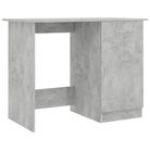 vidaXL Desk Concrete Gray 39.4"x19.7"x29.9" Engineered Wood