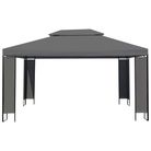 vidaXL Gazebo Anthracite 118.1" x 157.5"
