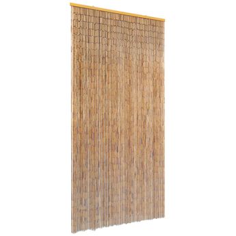 vidaXL Insect Door Curtain Bamboo 35.4"x86.6"