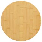 vidaXL Table Top Ø40x2.5 cm Bamboo