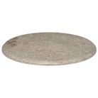 vidaXL Table Top Gray Ã23.6"x1" Marble