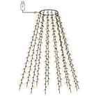 vidaXL Christmas Tree Net Lights with 180 LEDs Cold White 70.9"