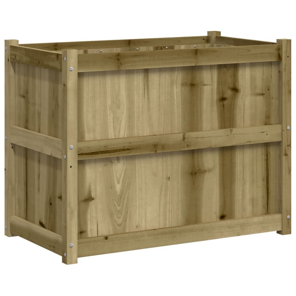 vidaXL Garden Planter 35.4"x19.7"x27.6" Impregnated Wood Pine