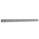 vidaXL Gabion Wall with Covers Galvanized Steel 354"x19.7"x19.7"