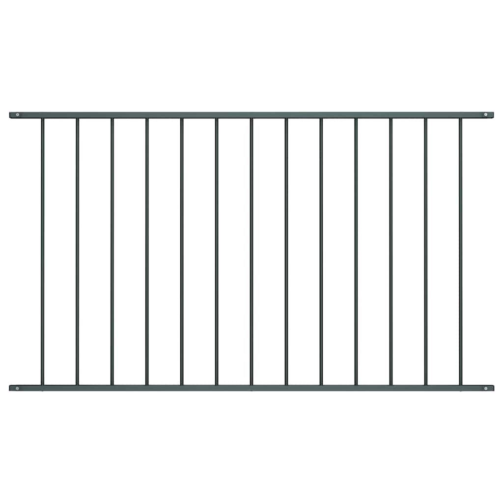vidaXL Fence Panel Woerden Powder-coated Steel 1.7x1 m Anthracite