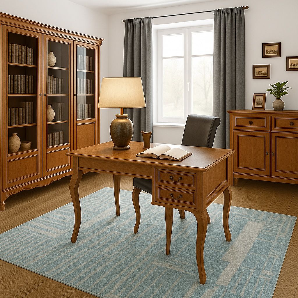Rustic office: Elegance and comfort