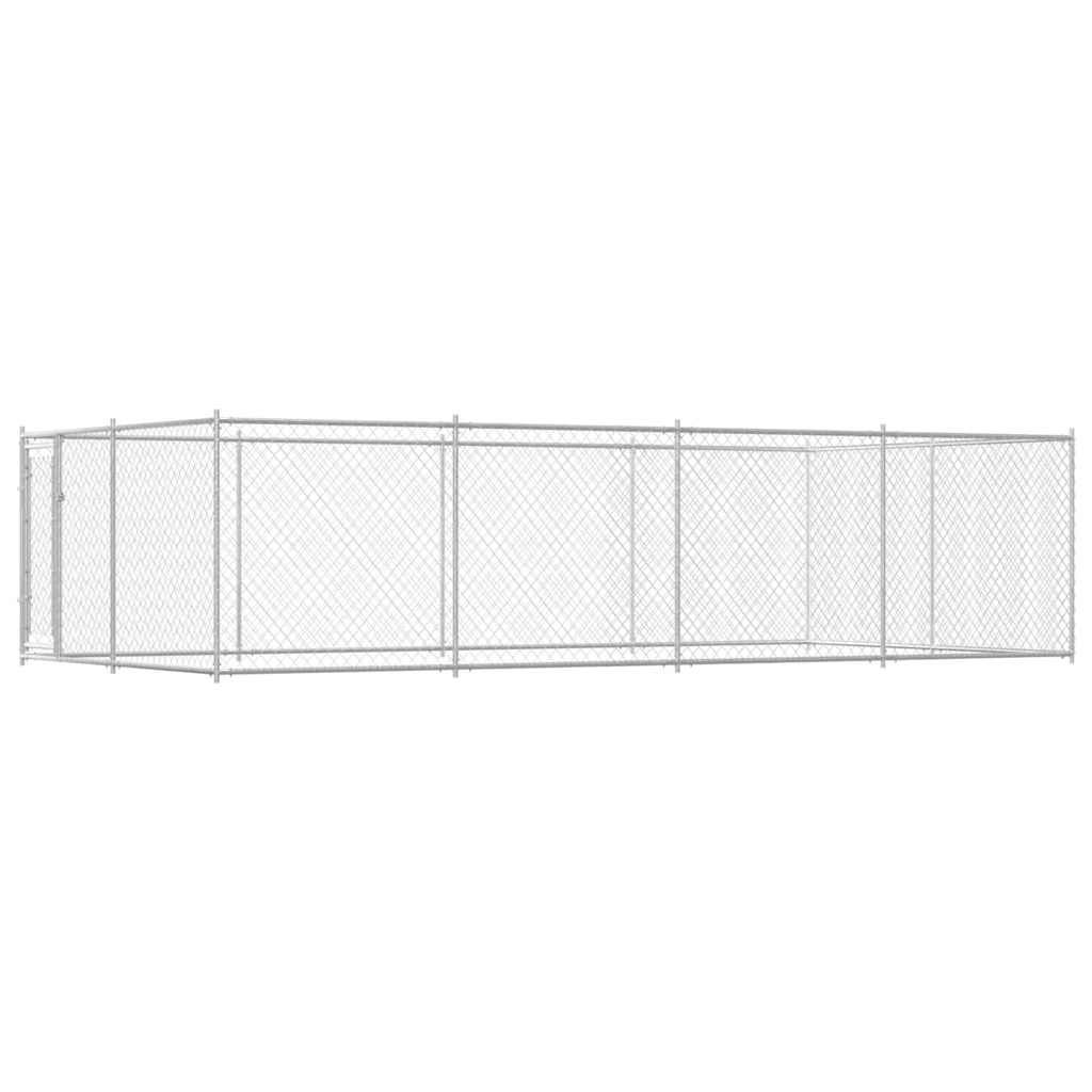 vidaXL Outdoor Dog Kennel 24.9'x12.5'x6.2'