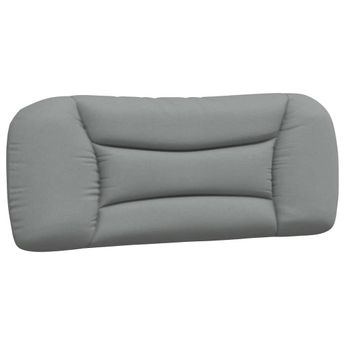 vidaXL Headboard Cushion "Hvar" Light Gray 39.4" Fabric