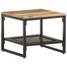 vidaXL Side Table 40x40x35 cm Solid Reclaimed Wood