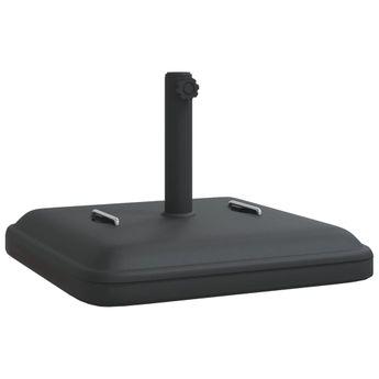 vidaXL Parasol Base with Handles for Ã1.5"/1.9" Poles 59.5 lb Square