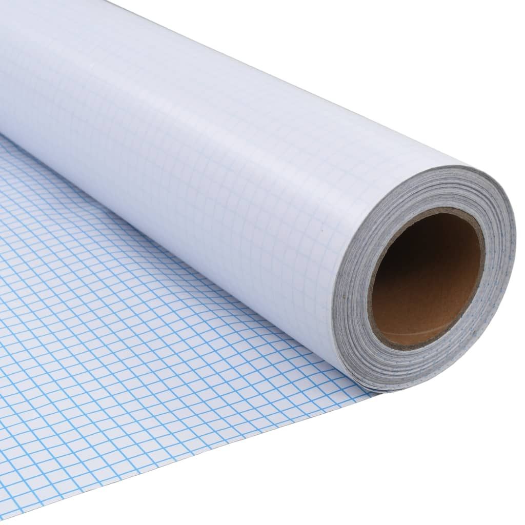 vidaXL Window Film Frosted Grey 0.9x100 m PVC