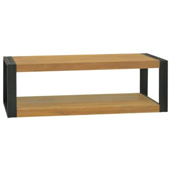 vidaXL Bathroom Cabinet 120x45x35 cm Solid Wood Teak