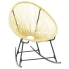 vidaXL Outdoor Acapulco Chair Poly Rattan Beige