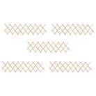 vidaXL Trellis Fences 5 pcs Firwood 70.9"x11.8"