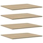 vidaXL Bookshelf Boards 8 pcs Sonoma Oak 60x50x1.5 cm Engineered Wood
