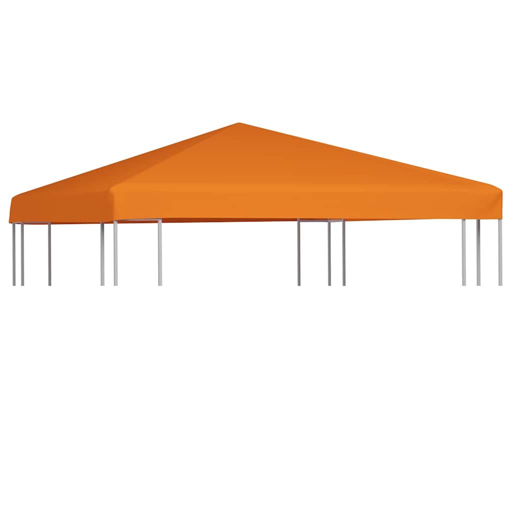vidaXL Gazebo Top Cover 1 oz/ftÂ² 9.8'x9.8' Orange