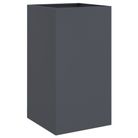 vidaXL Planter Anthracite 16.5"x15"x29.5" Steel