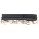 vidaXL Pallet Sofa Cushions 7 pcs Anthracite