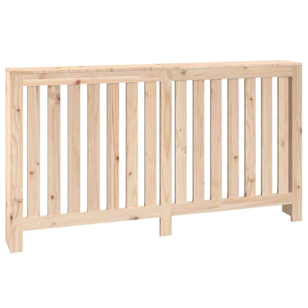 vidaXL Radiator Cover 60.2"x7.5"x33.1" Solid Wood Pine
