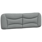 vidaXL Headboard Cushion "Hvar" Light Grey 152 cm Fabric