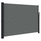 vidaXL Retractable Side Awning Anthracite 55.1x236.2"