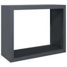 vidaXL Firewood Rack Anthracite 39.4"x15.7"x31.5" Steel